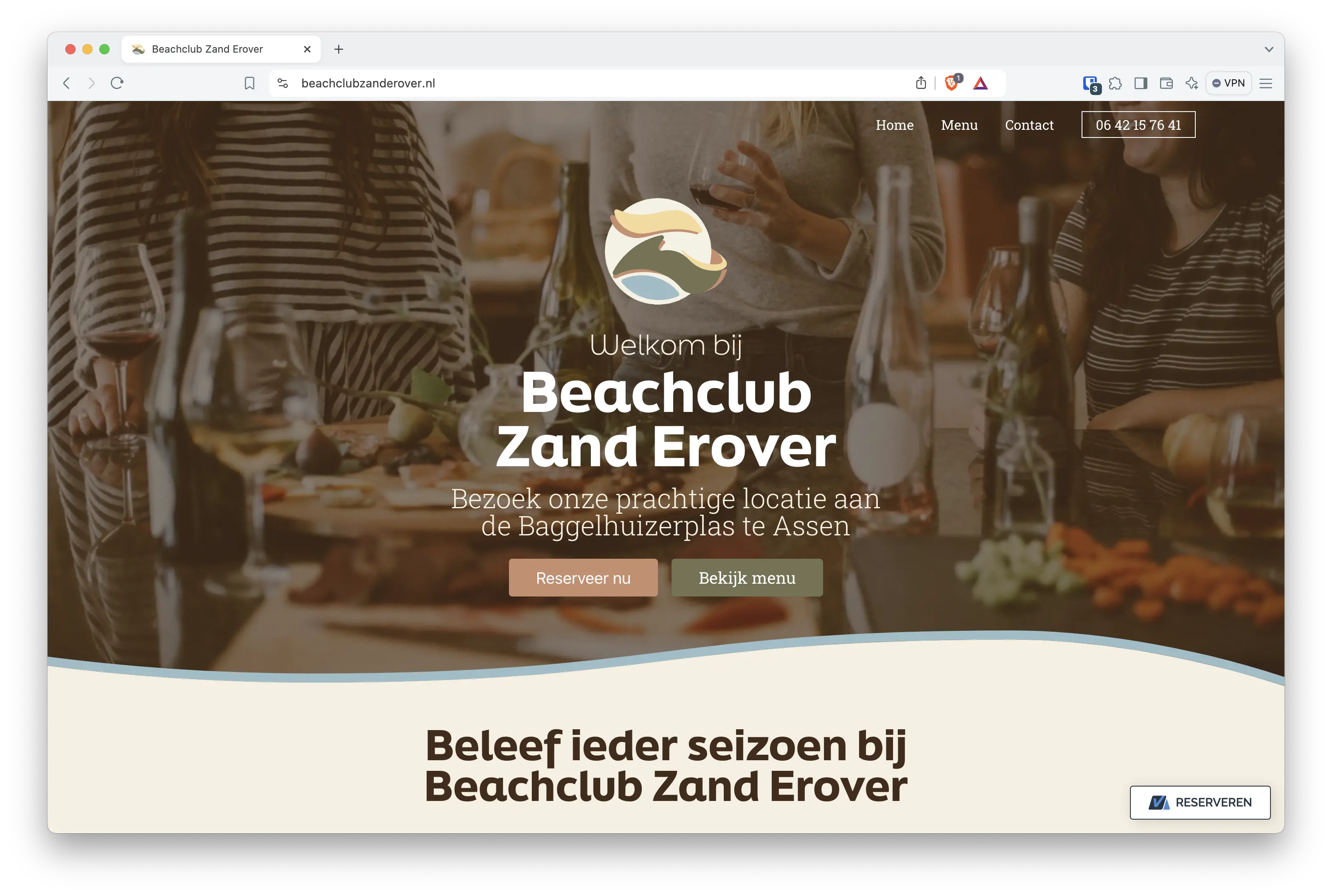 Beachclub Zanderover